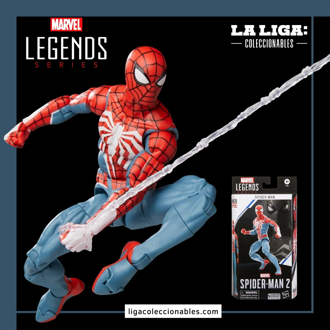 Marvel Legends Spider-Man 2 PS5 - Spider-Man – La Liga: Coleccionables