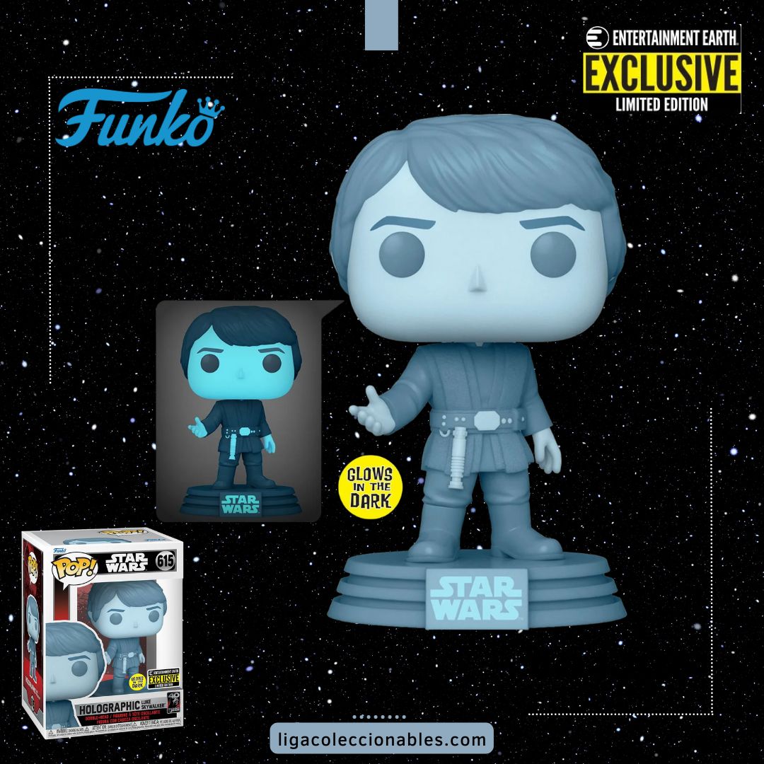 Funko POP! Star Wars: Return of the Jedi - Holographic Luke